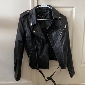 {Barney’s } REAL leather jacket